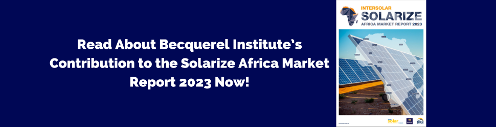 Read About our Contribution to the Solarize Africa Market Report 2023 ...