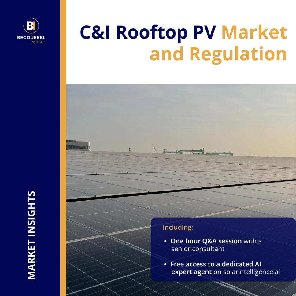 C&I Rooftop PV Market and Regulation - per Country